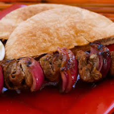 Lamb Shish Kabob Recipe with Wheat Pita and Tzatziki Sauce