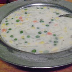 Cheesy Vegetable Soup
