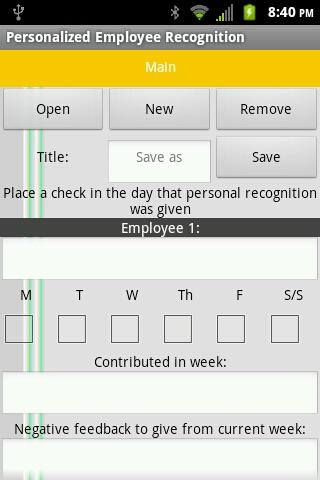 【免費商業App】Personal Employee Recognition-APP點子