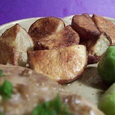 Baby Roasted Deviled Potatoes