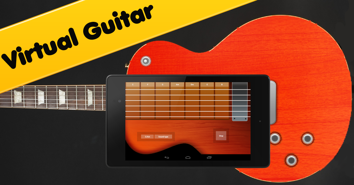 Android application Guitar screenshort