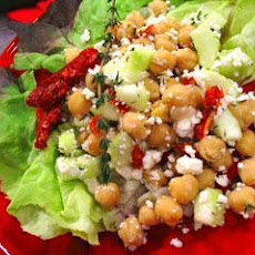 Wisconsin Garbanzo Beans & Feta Cheese