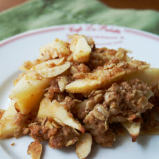 Not-Too-Sweet Apple Crisp
