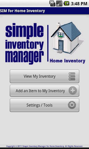SIM for Home Inventory