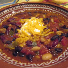 Quick & Easy California 3-Bean Chili