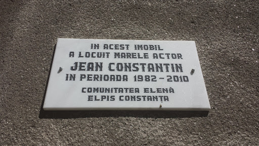 Placa Jean Constantin