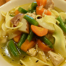 Spicy Chicken Noodle Stew