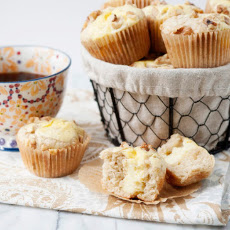 Banana Cream Cheese Muffins