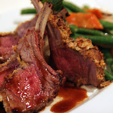 Grilled Lamb Chops with Asian Butter Sauce