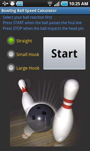 Bowling Ball Speed Calculator