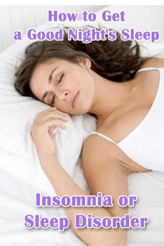 Insomnia or Sleep Disorder