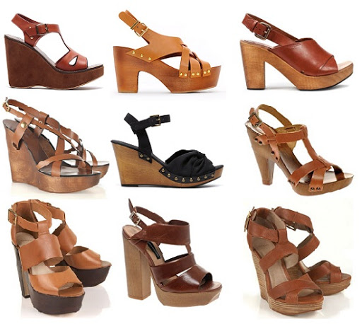 Zapatos de madera