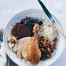 Green Beans with Tomatoes and Olives
