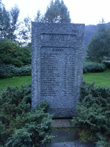 War Memorial at Dolstad Church