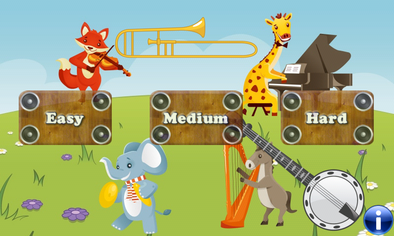 Android application Music Games for Toddlers screenshort