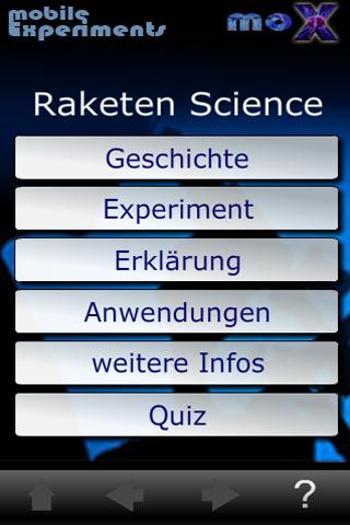 moX Raketen Science