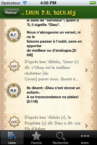 【免費書籍App】Le Sahih d'Al-Bukhary français-APP點子