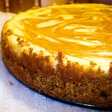 Marbled Pumpkin Cheesecake