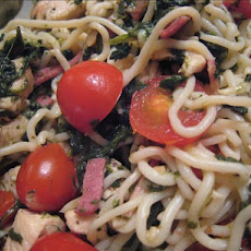 Chicken Bacon Ranch Noodles