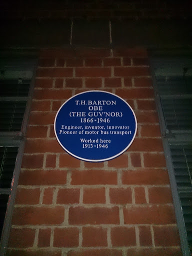 T H Barton OBE