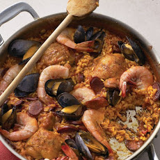 Seafood and Chicken Paella