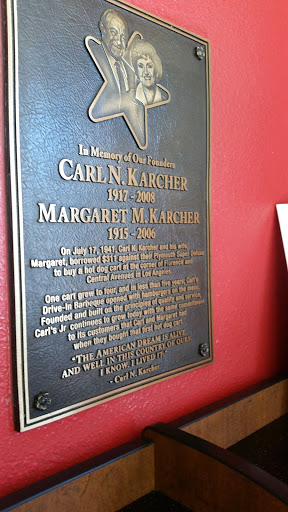 Carl And Margaret Karcher memorial 