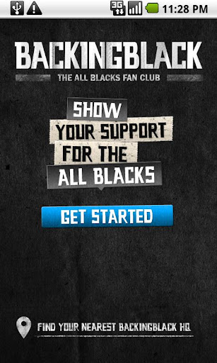 BackingBlack Fan App