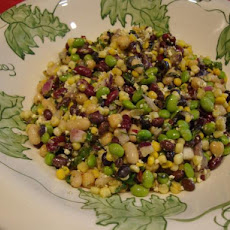 Southwest Four Bean Salad Supreme
