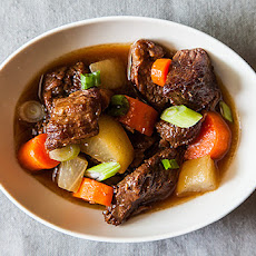 Red Roasted Asian Beef Stew