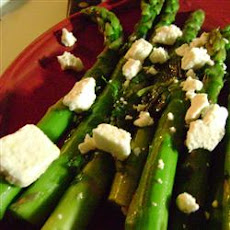 Minted Lemon Asparagus