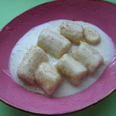 Bananas in Coconut Cream