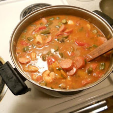 Smoked Sausage Gumbo (Slow Cooker)