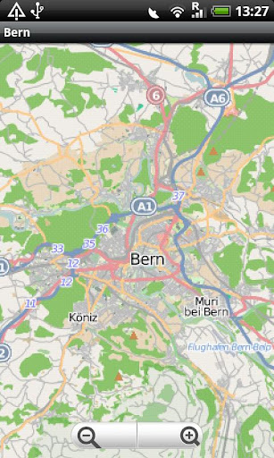 Bern Street Map