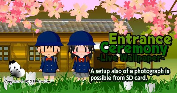 How to get Entrance Ceremony -wallpaper- 1.0 unlimited apk for android