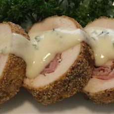Easy Baked Chicken Cordon Bleu