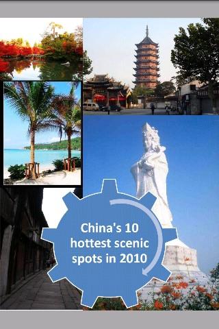 China hottest spots in 2010