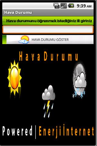 Hava Durumu Weather