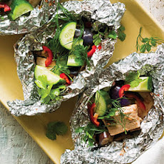 Tofu and Eggplant Hobo Bundles