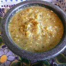 Mexican Take-Out Tomatillo Salsa