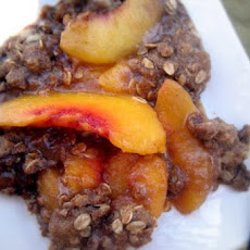 Gluten-Free Peach Crisp