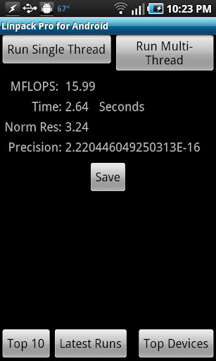 Linpack Pro for Android