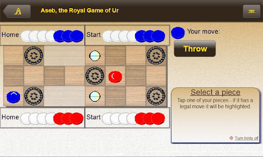 Aseb the Royal Game of Ur