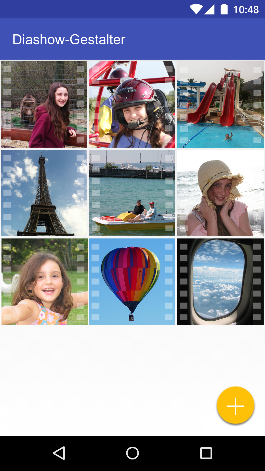 Android application Scoompa Video - Slideshow Maker and Video Editor screenshort