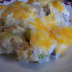 My Mother's Cheese & Chicken Casserole
