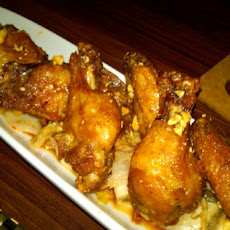 Spicy Peanut Chicken Wings