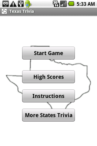 States Trivia - Texas