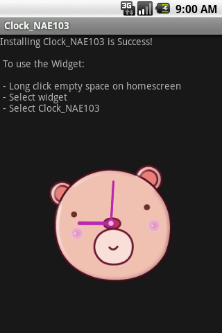 【免費工具App】Widget Clock_NAE103-APP點子