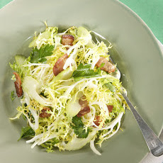Frisee Salad with Hot Bacon Dressing