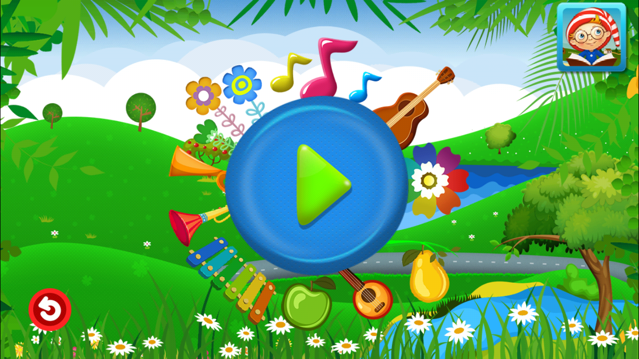 Android application Happy Tunes screenshort