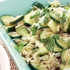 Orzo and Zucchini Salad